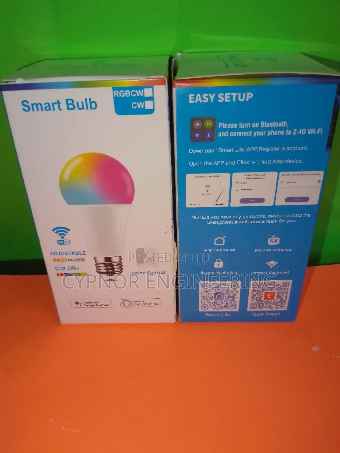 Dimmable Smart Bulb, Adjustable RGB Temperature
