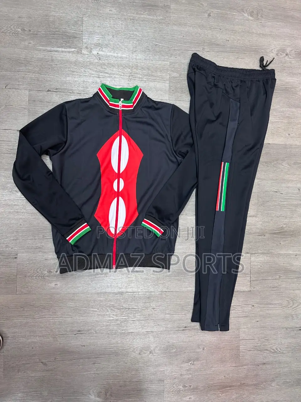 Black Kenyan Tracksuits