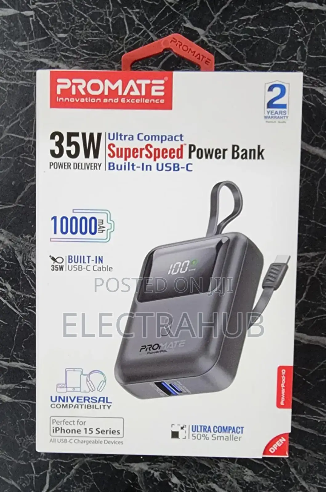 Promate Powerpod-10 10000mah 35w Powerbank