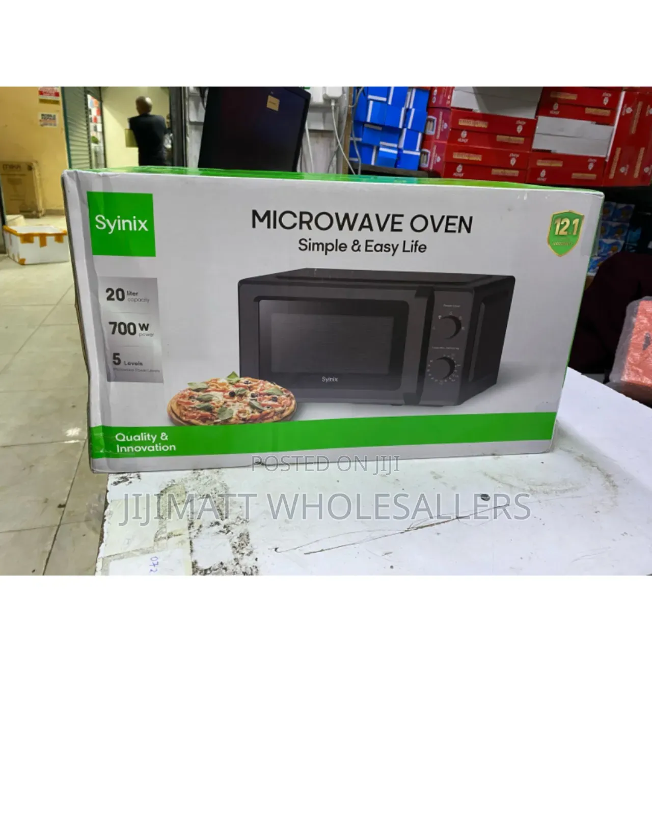 Syinix 20ltrs Microwave Oven