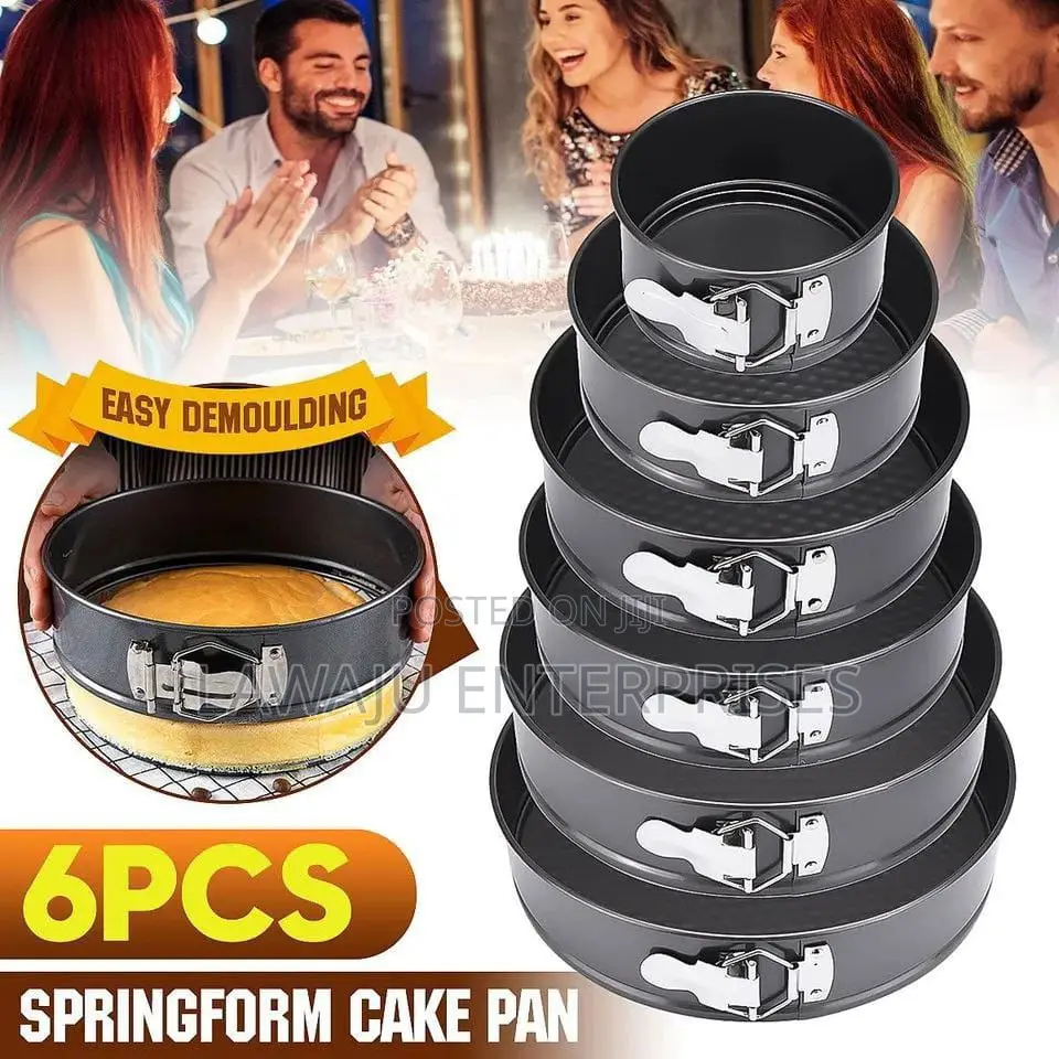 6 PCS Nonstick Baking Tins