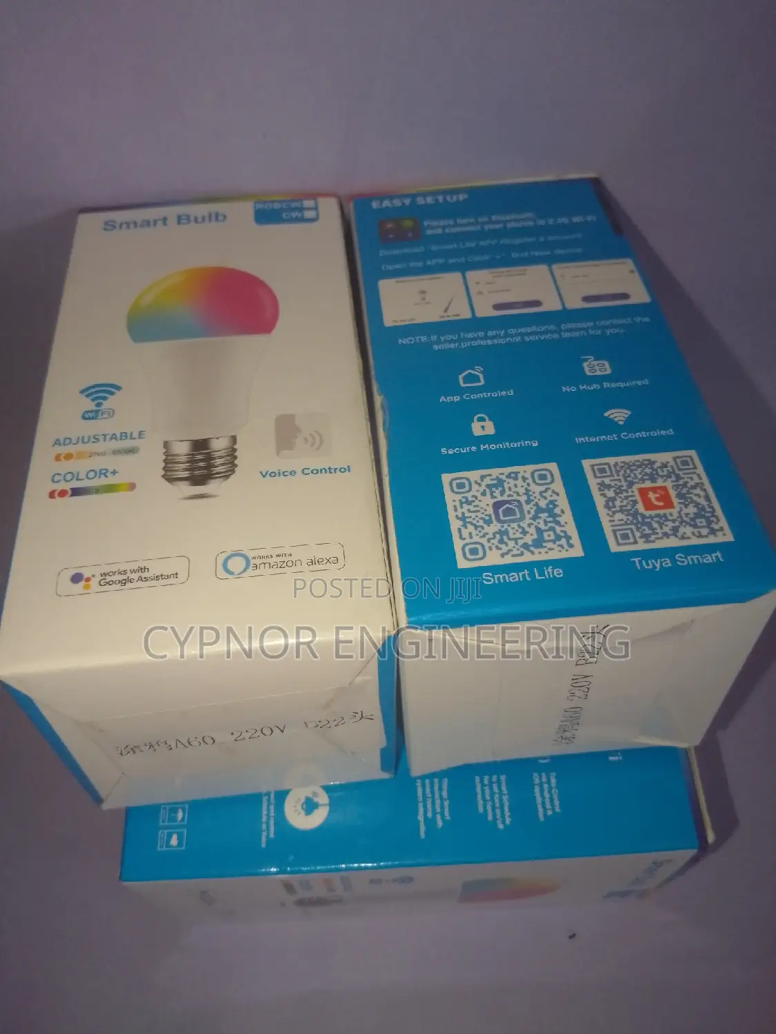 Smart Bulb Tuya Enabled Color Control.