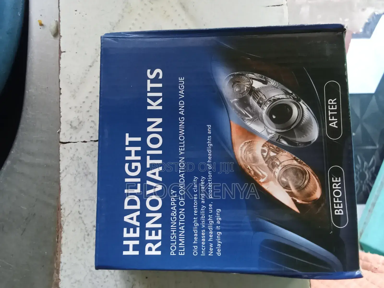 Car Front Headlight Renovation Kit