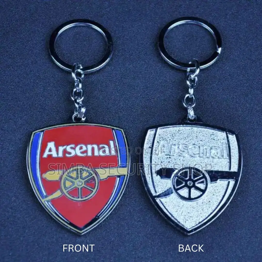 Arsenal Logo Fan Football Soccer Keychain Keyholder Metal