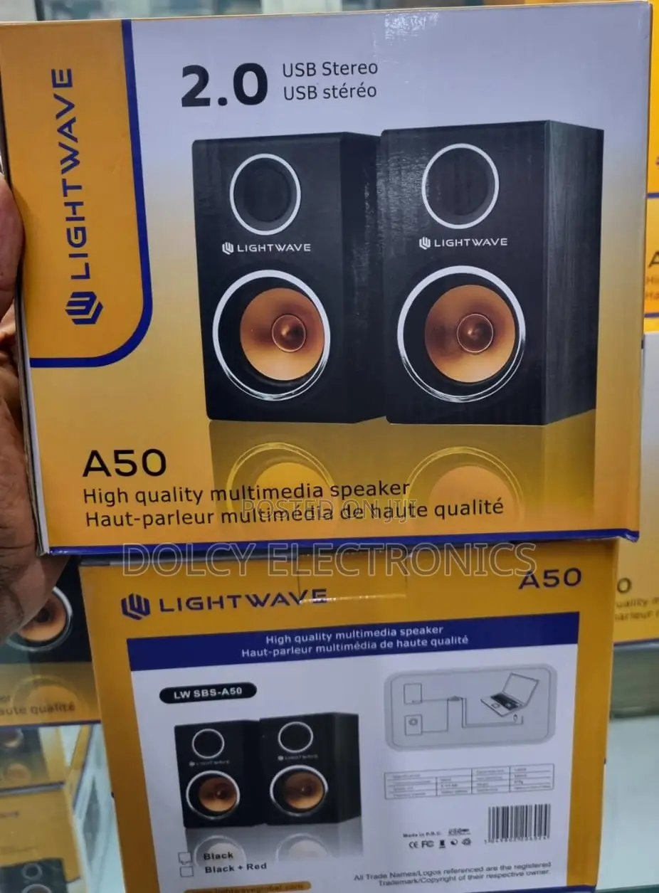 Lightwave A50 Multimedia Usb Desktop Speaker