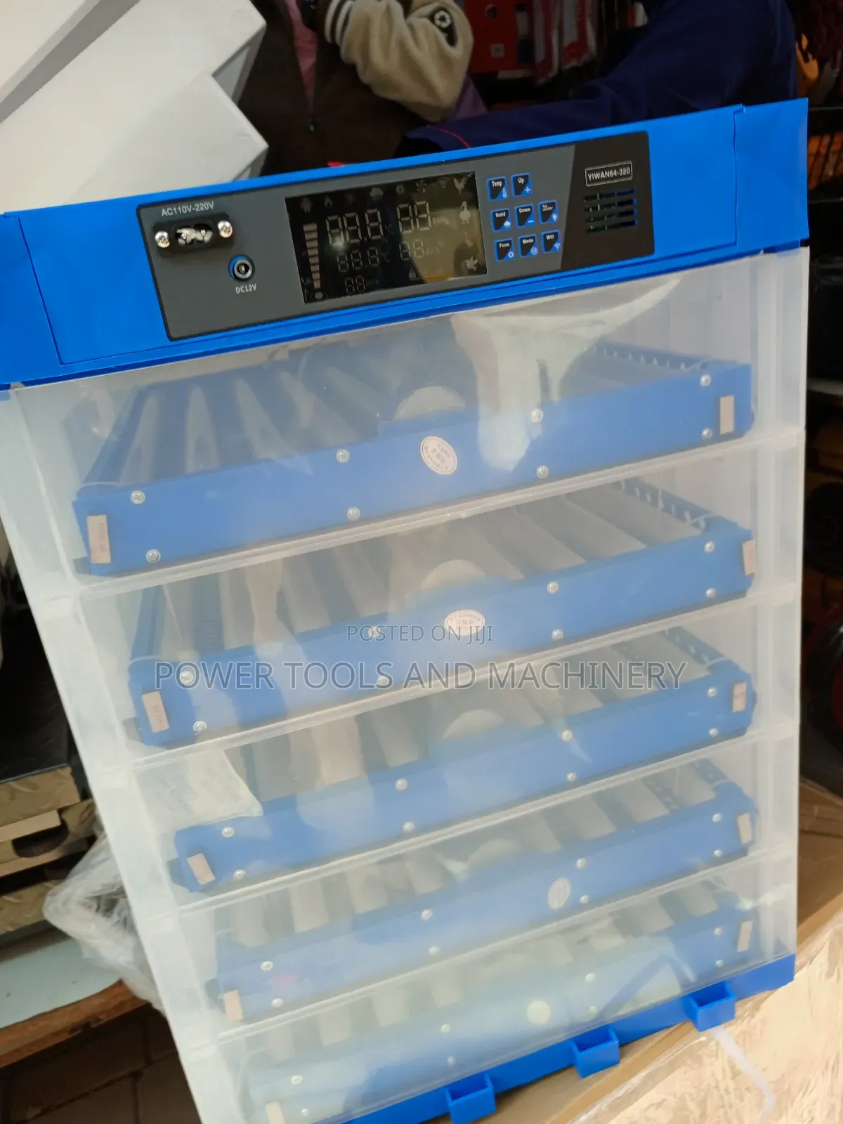 Fully Automatic 320eggs AC/DC Incubator