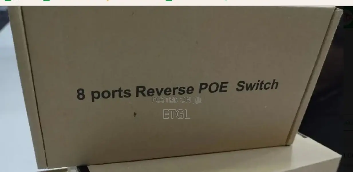 8-Ports ^ 8 Ports Reverse Poe Switch^~^ 8 Ports Reverse Poe^