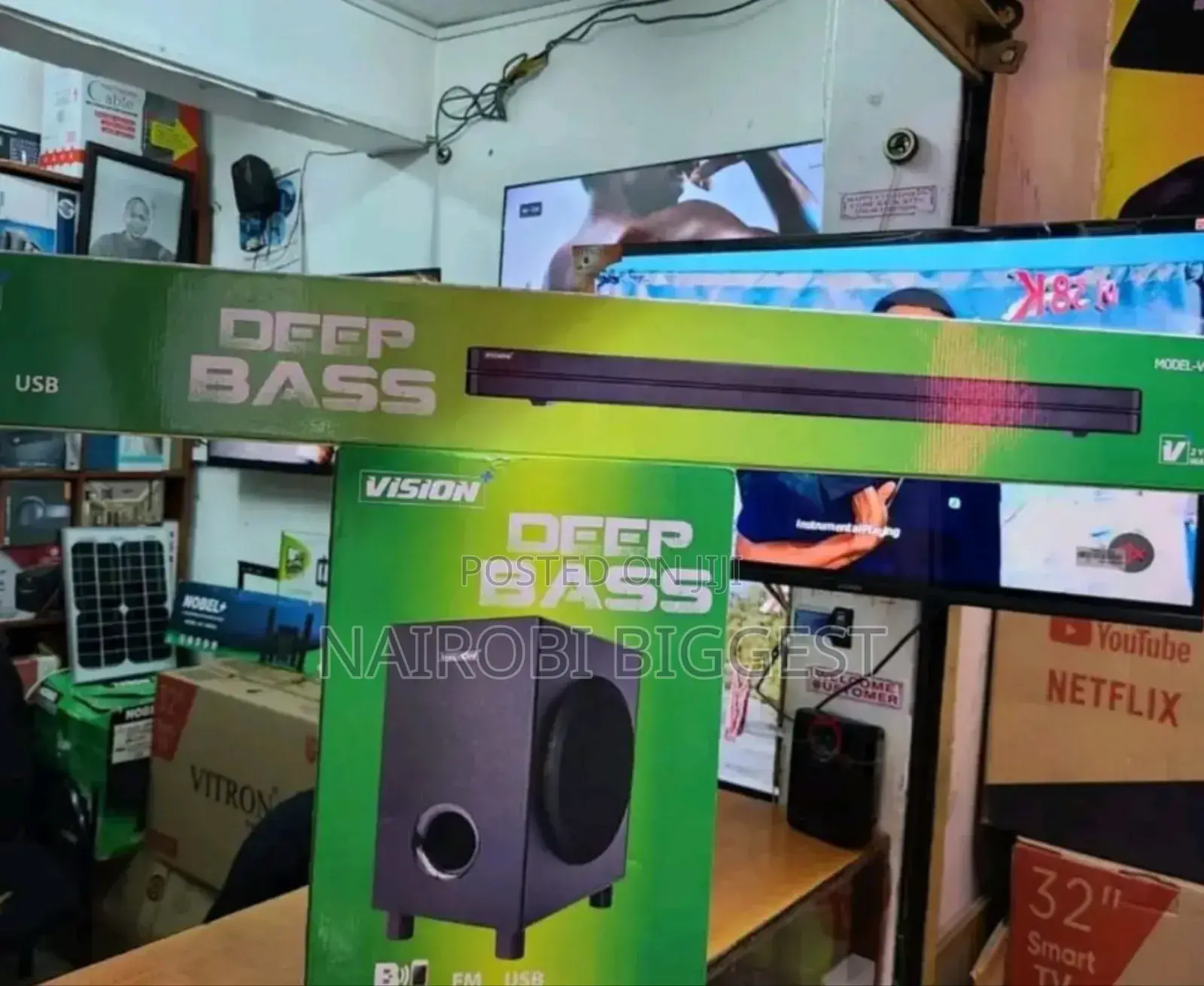 Original Vision Deep Base Sound Bar