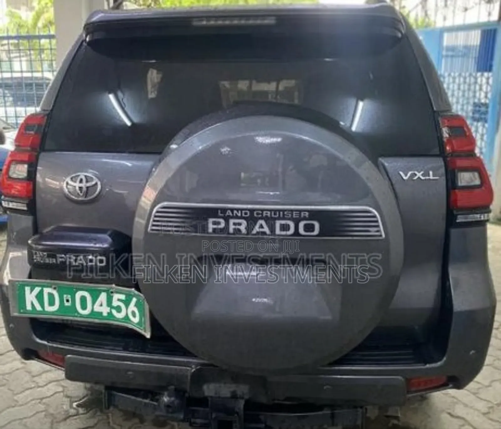 Toyota Land Cruiser Prado 3.0 190hp 2017 Gray