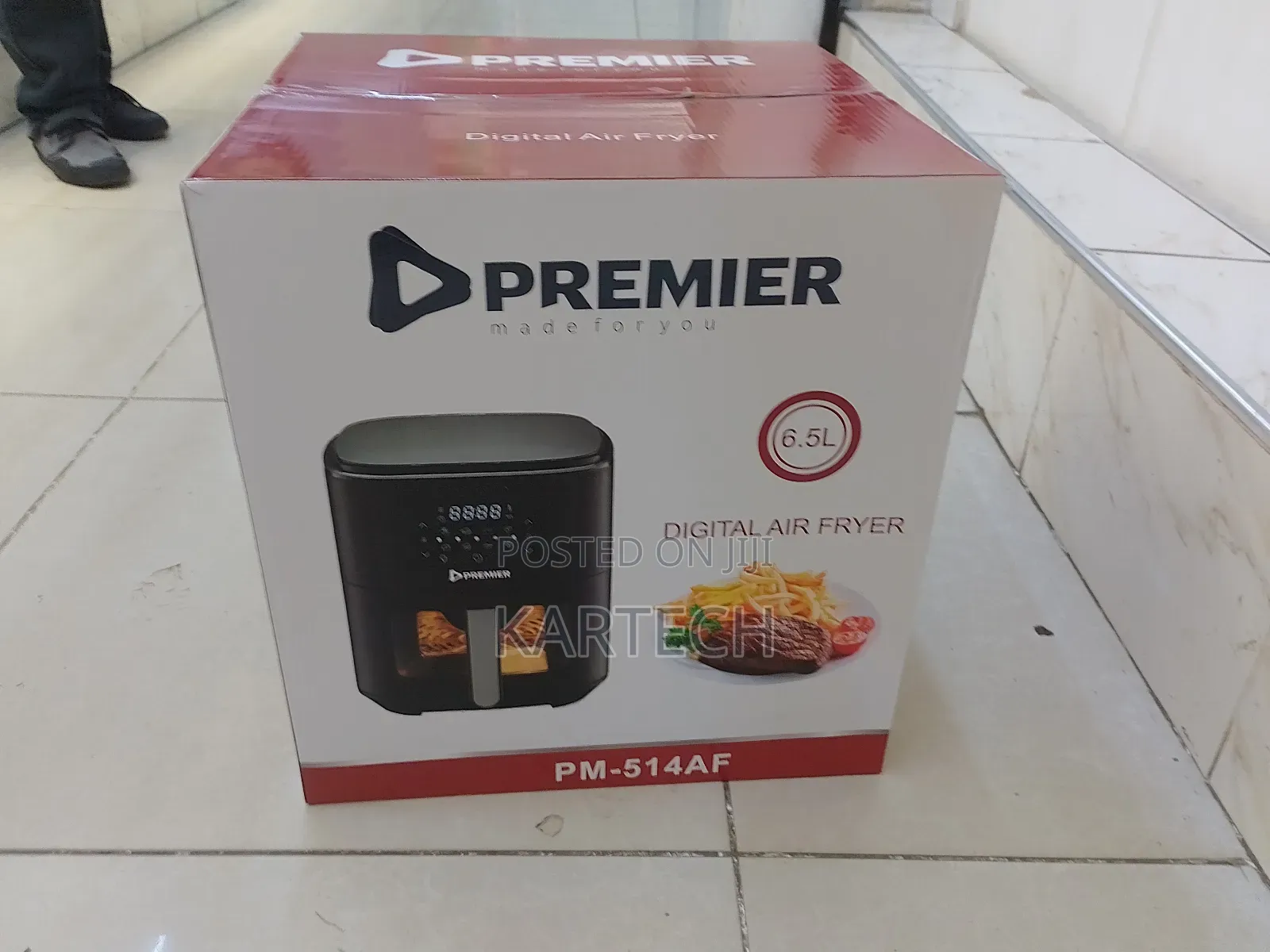 Premier Digital 6.5 LTRS Air Fryer PM-514AF