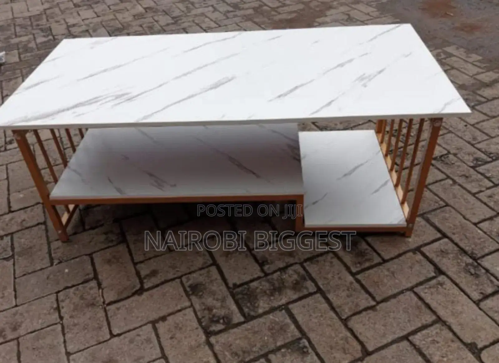 Brand New White Marble Coffee Table