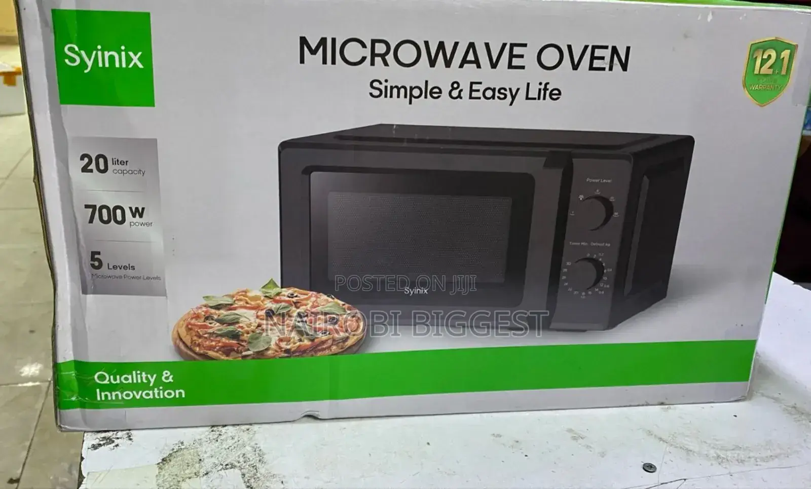 Original Syinix 20l Microwave Oven