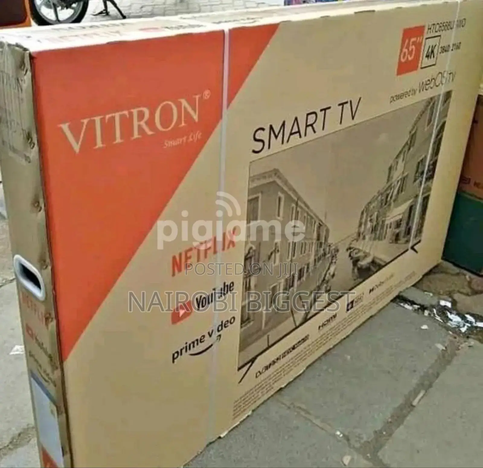 Vitron 65" Webos 4k Frameless Smart Television
