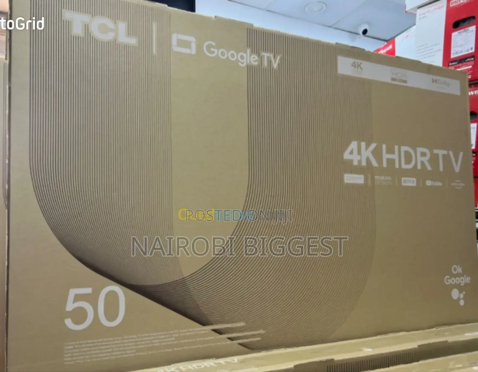 TCL 50" Google HDRTV Television