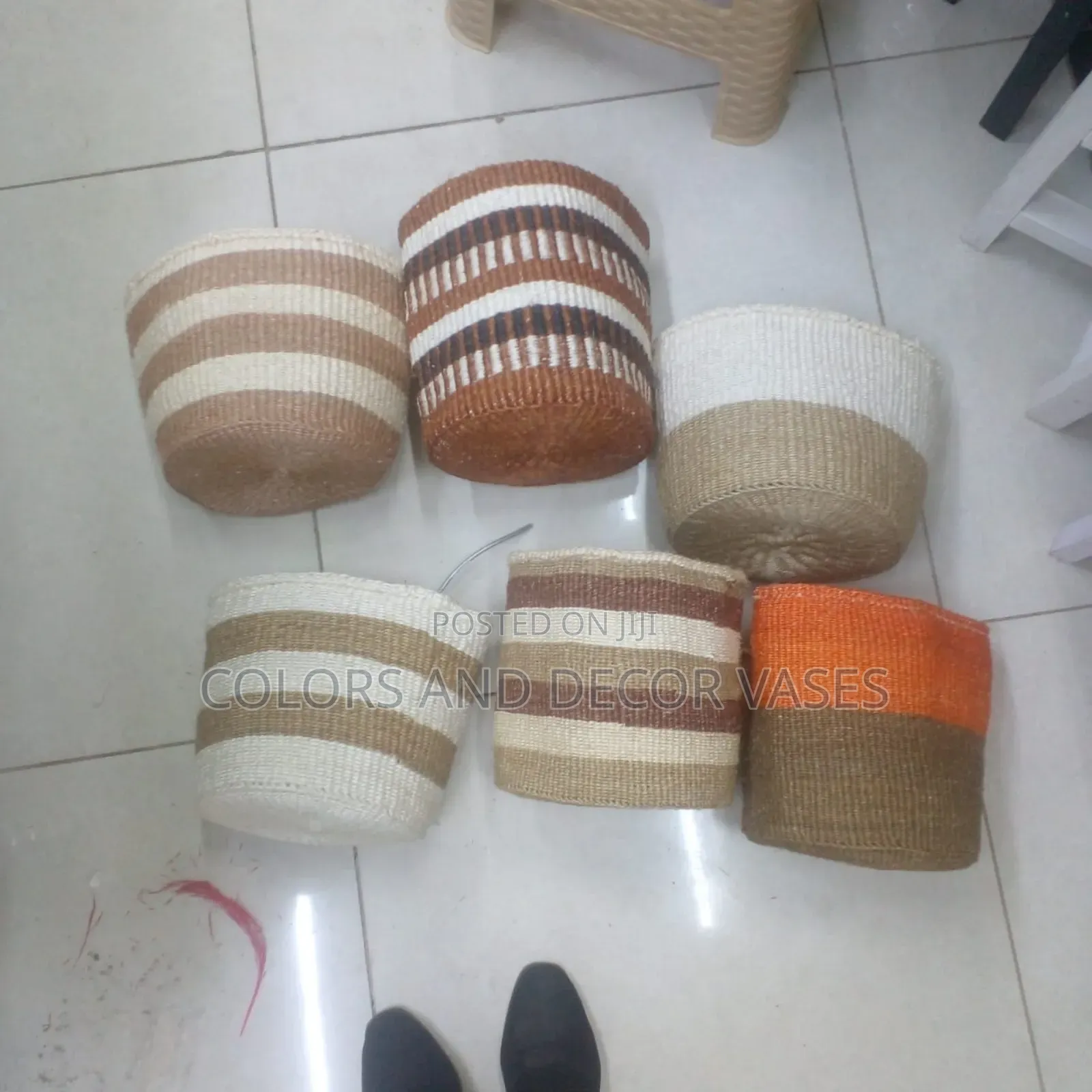 Size 8" Baskets Stripped