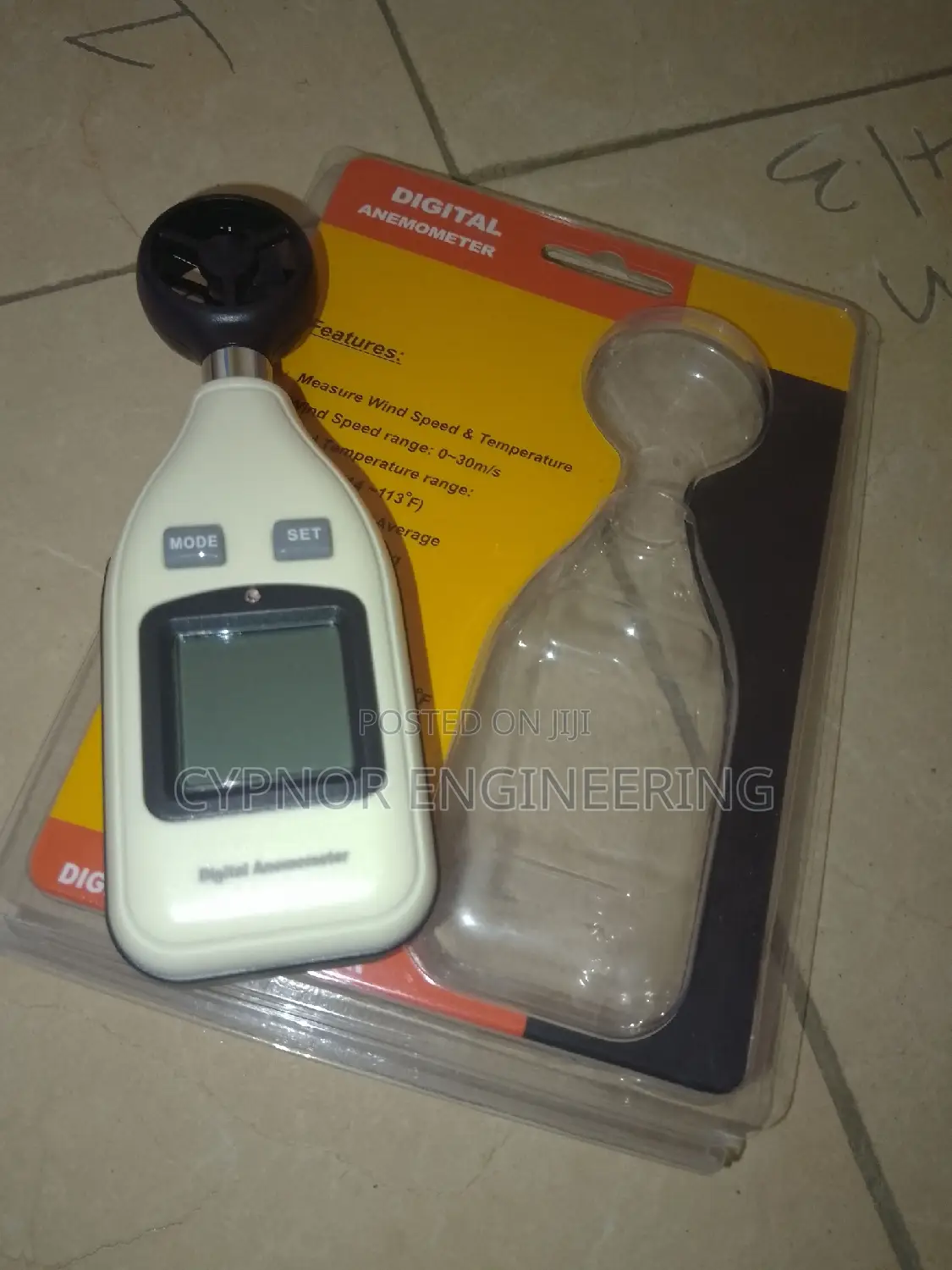 Handheld Wind Speed Meter Digital Anemometer