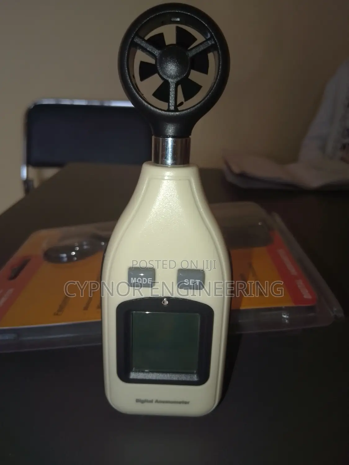 Wind Velocity Tracker Digital Anemometer Essential