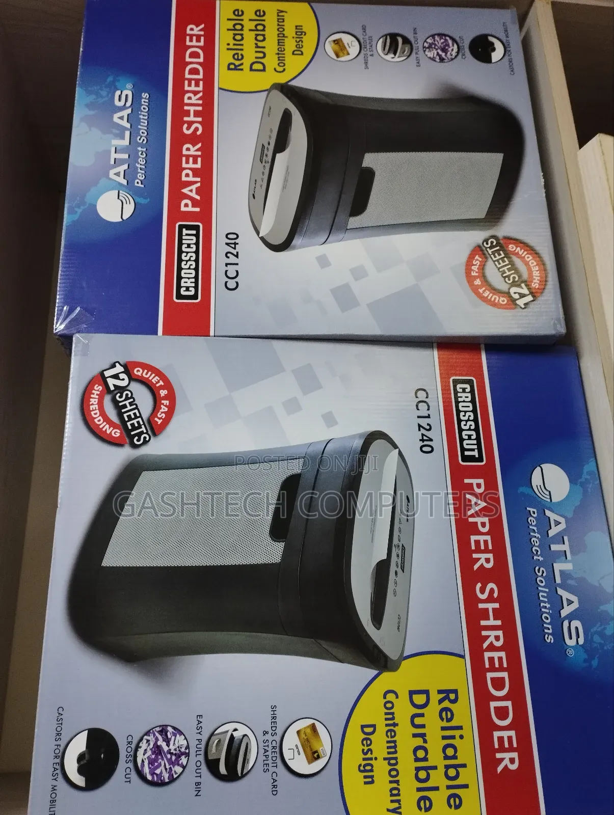 Atlas Cc1240 Shredder 12sheets/ Atlas Cc1240 12sheets '
