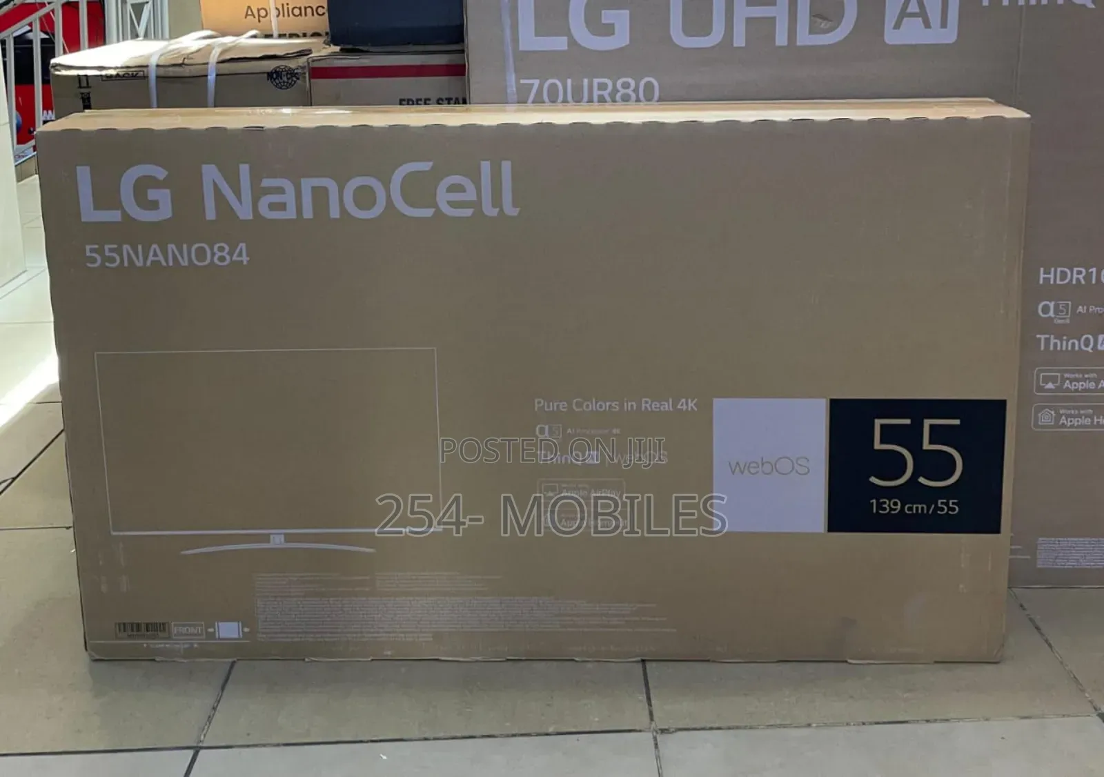 LG 55” Inches 55NANO846 Nanocell Quad Core Processor