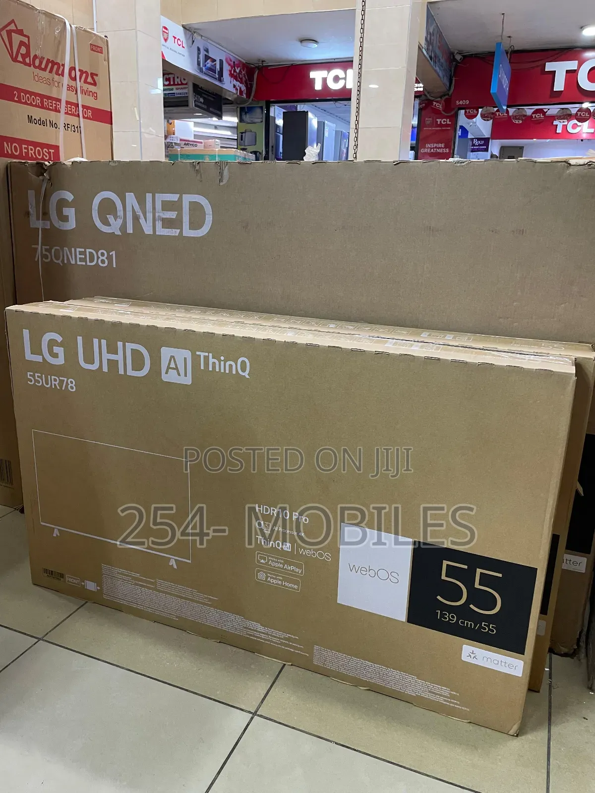 Lg 55 Inch Ur78 Smart Ultra Hd HDR Led Tv 55ur78006