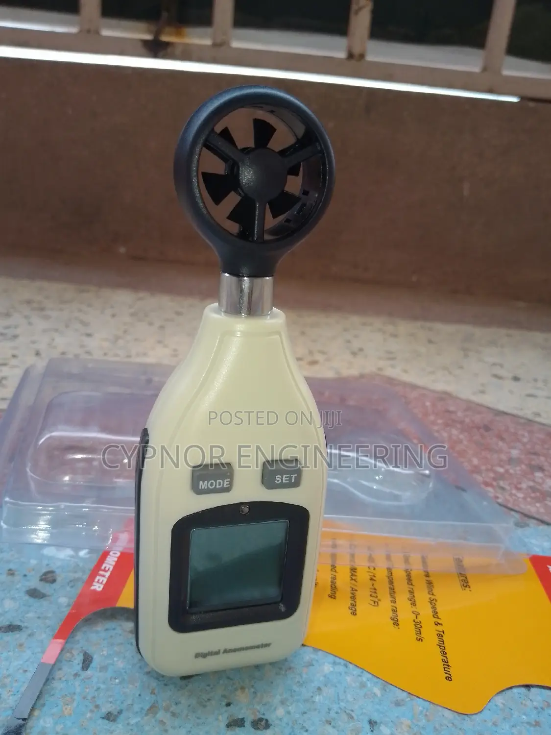 Weather Wind Tracker Digital Anemometer Tool