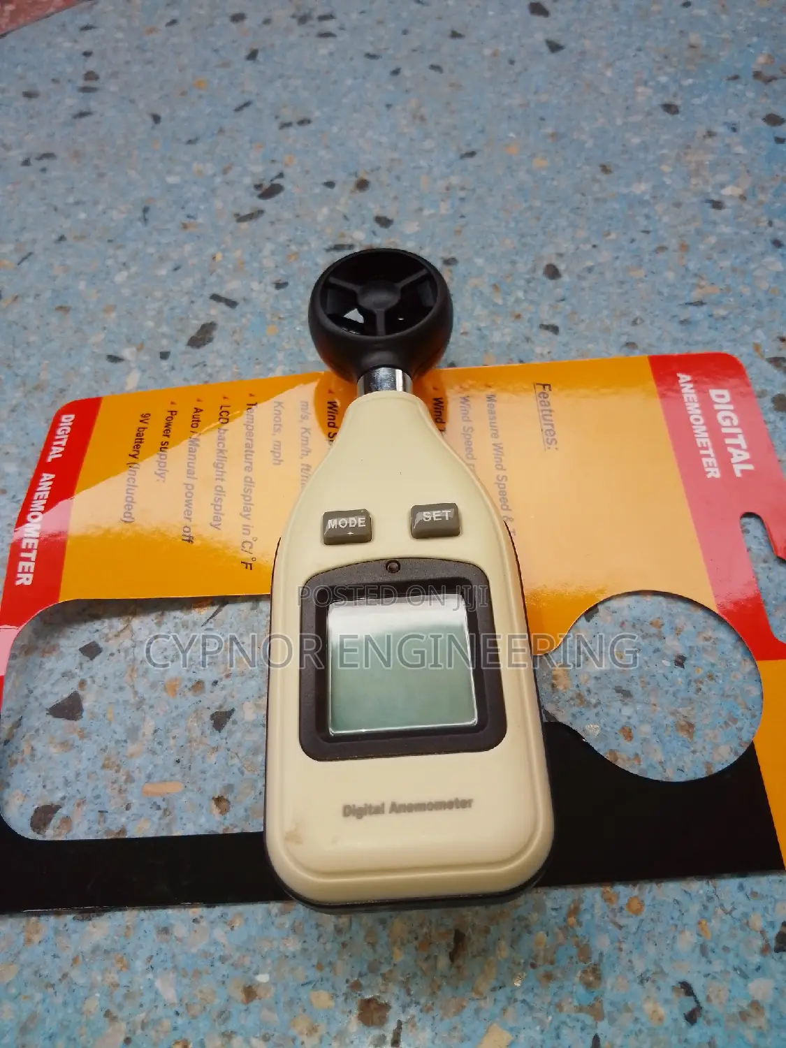 Outdoor Wind Speed Meter Digital Anemometer