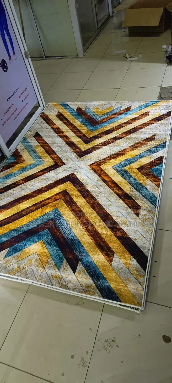 Luxurious 3d Carpets Antislip With Soft Feel 5 By8