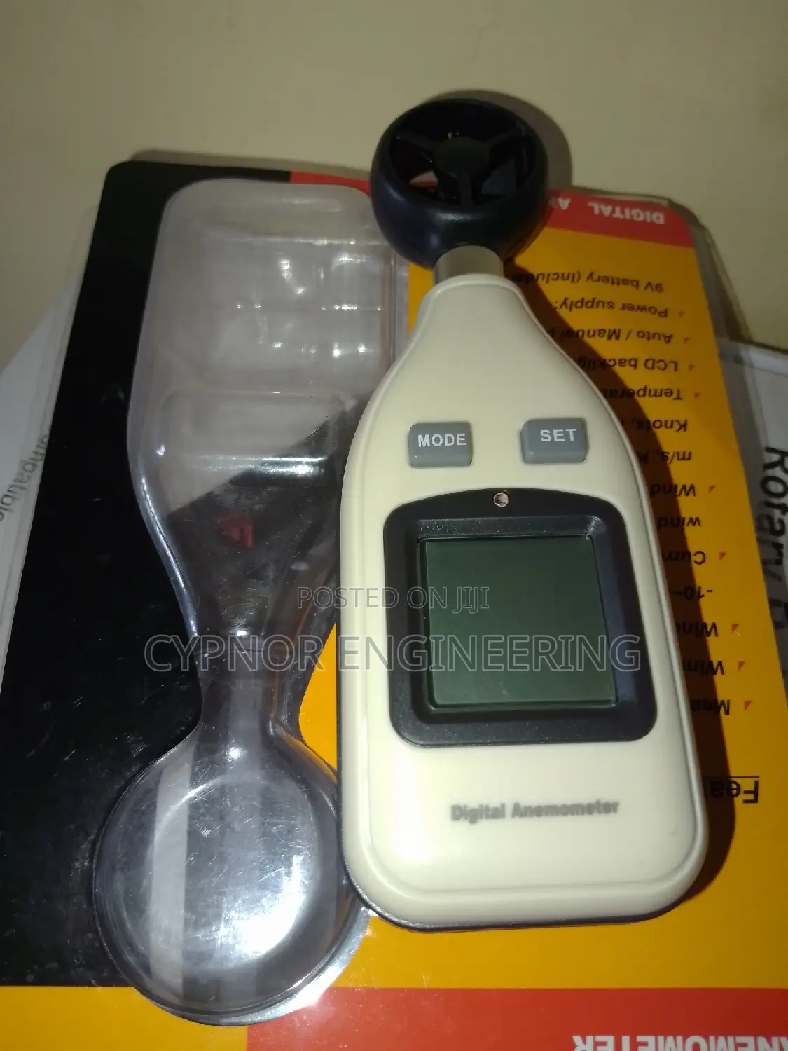 Professional Wind Detector Portable Anemometer