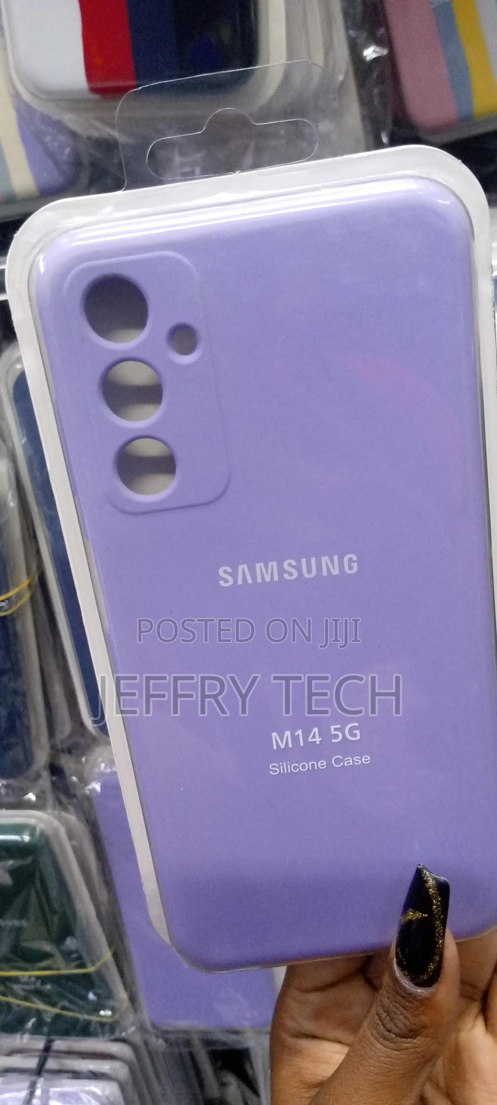 Flexible Silicone Cover Matte for Samsung Galaxy M14 5G By