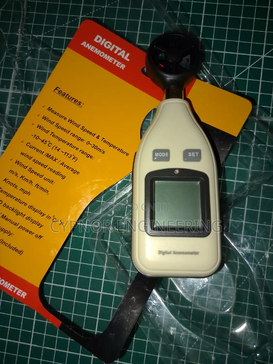 Outdoor Wind Sensor Digital Anemometer Essential