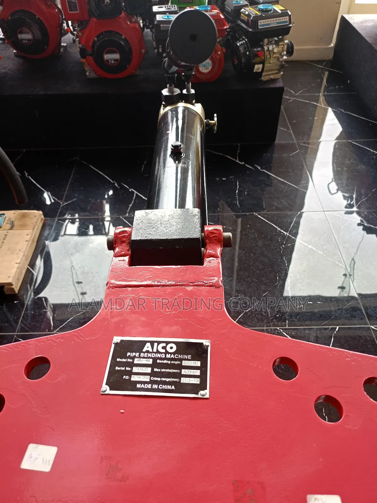 Pipe Bender 1/2" to 4"
