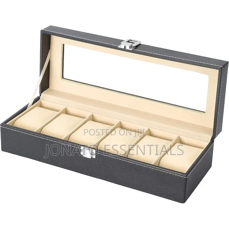 6 Slot Watch Organizer Box