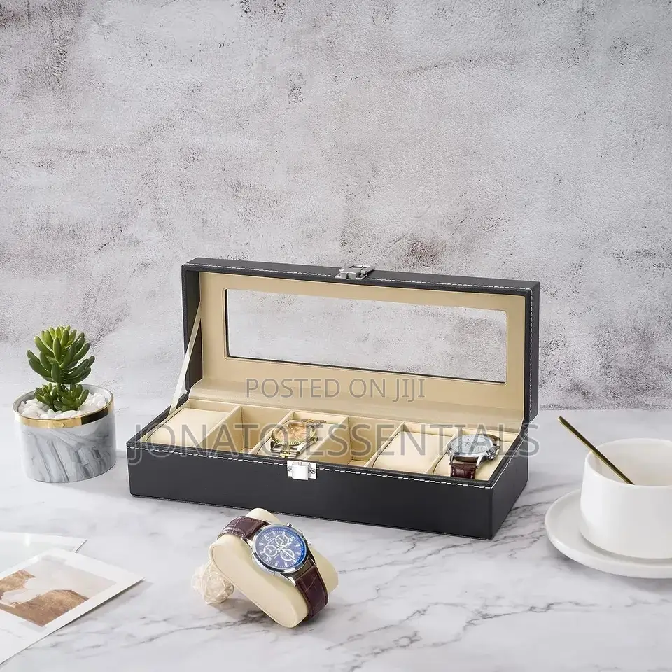 6 Slot Watch Organizer Box