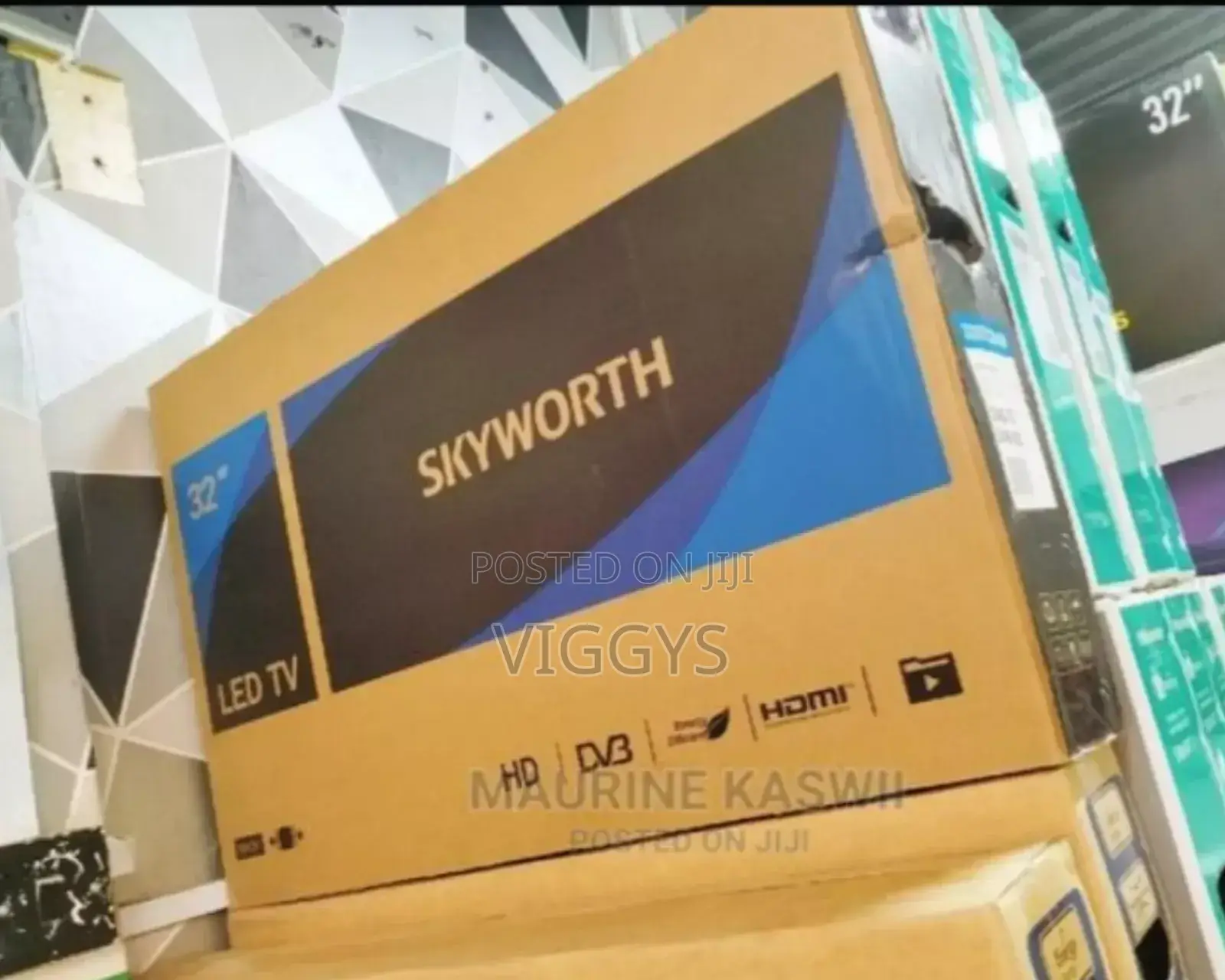 Skyworth 32" Inches High Definition Smart Android TV.