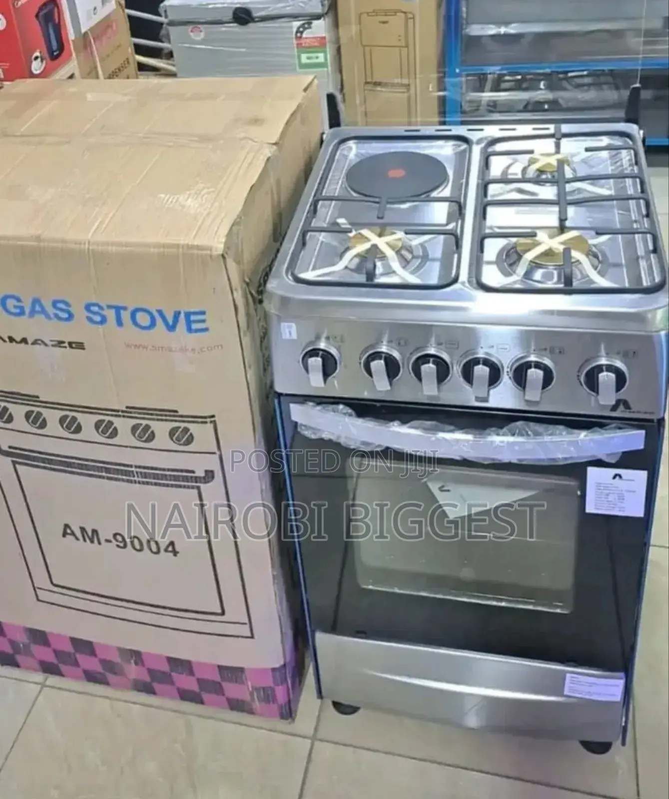 Brand New Amaze 3+1 Standing Cooker