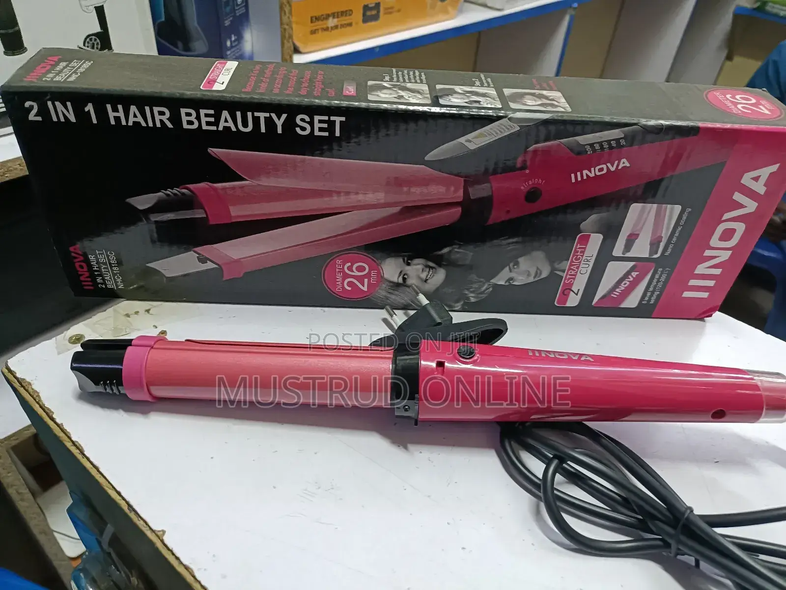 Nova Straight Curls Activator