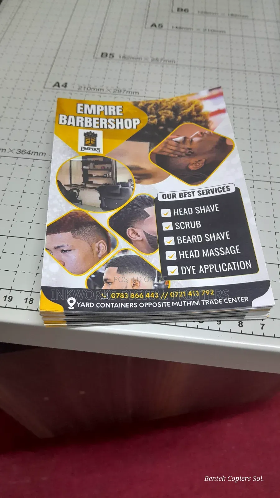 Kinyozi Flyers Printing