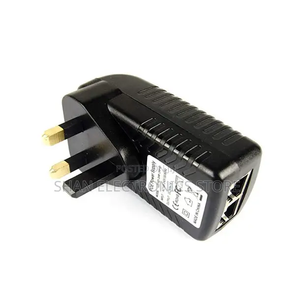 24v 48v 0.5a 1a Gigabit Poe Injector 100-240vac Input 24vdc