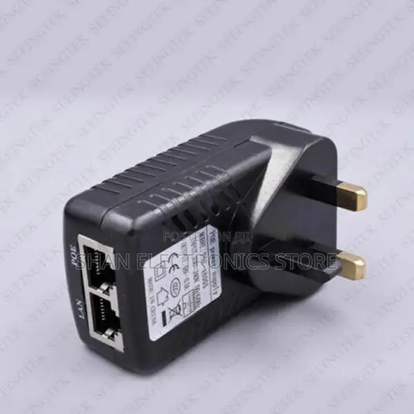 Ethernet Adapter Dc Power Supply Adapter, 48v 0.5a Poe