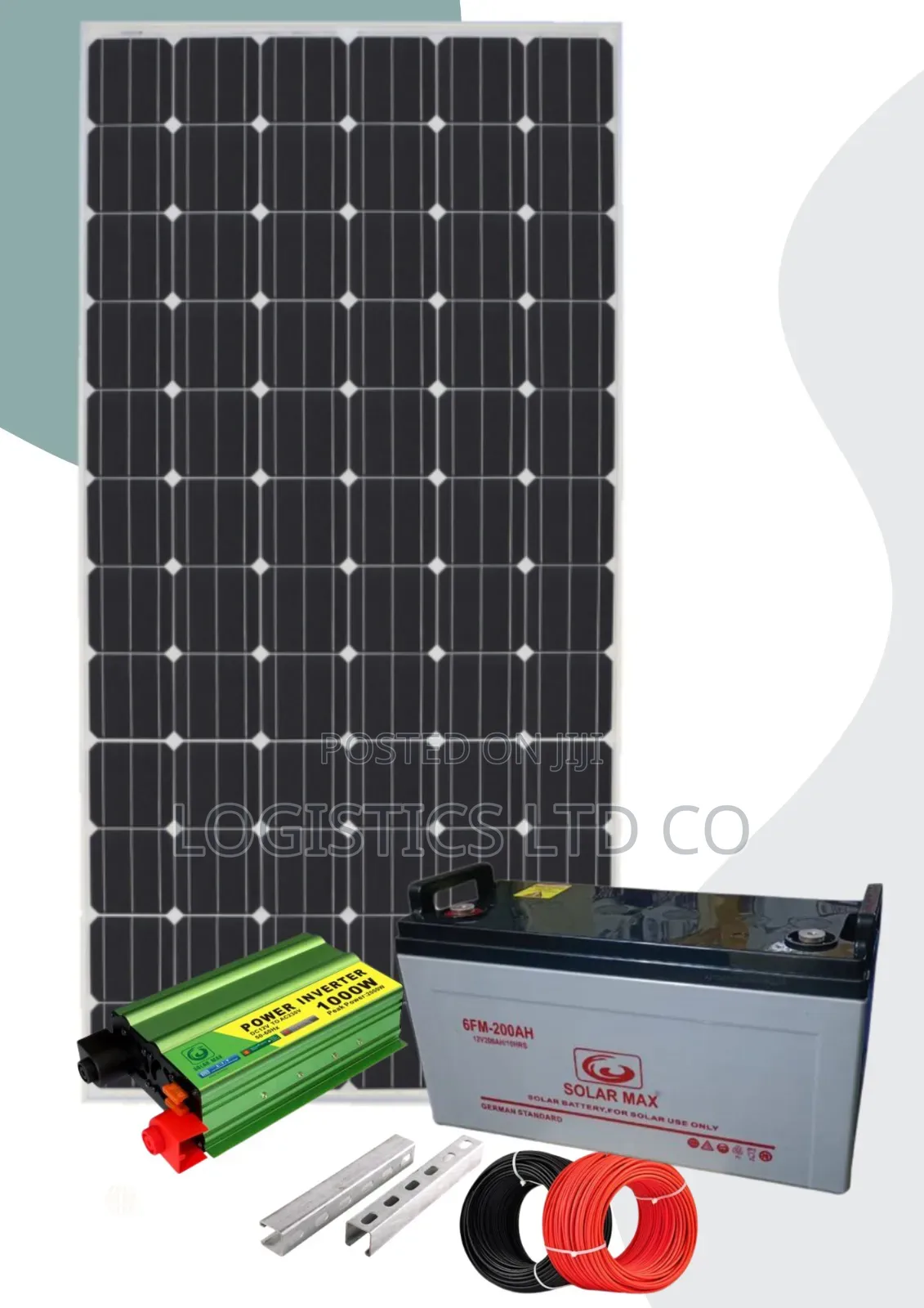 Solarmax 200w Solar Battery Full Soar Kit
