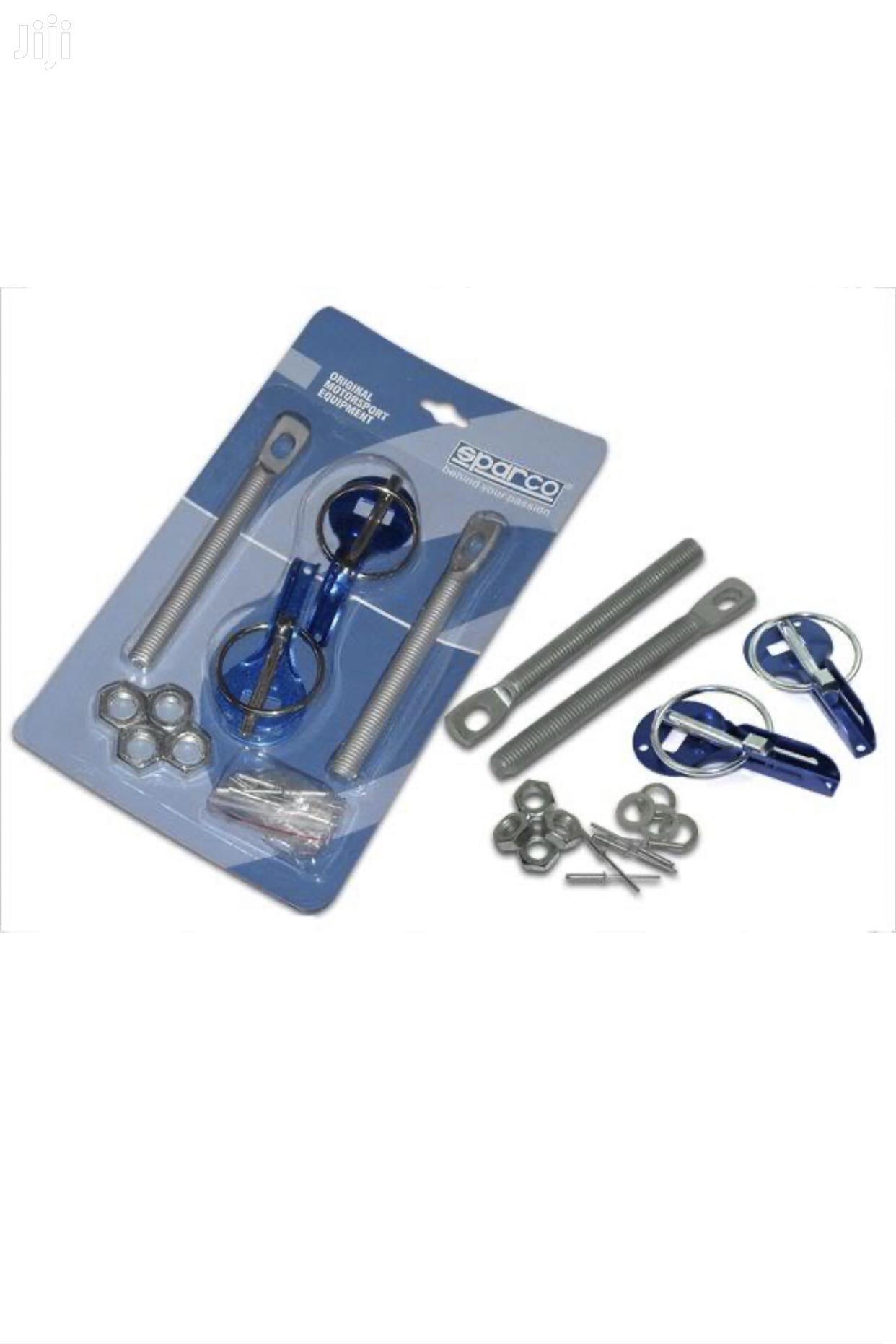 Bonnet Hood Pin Kit Rally Car Standard Sparco