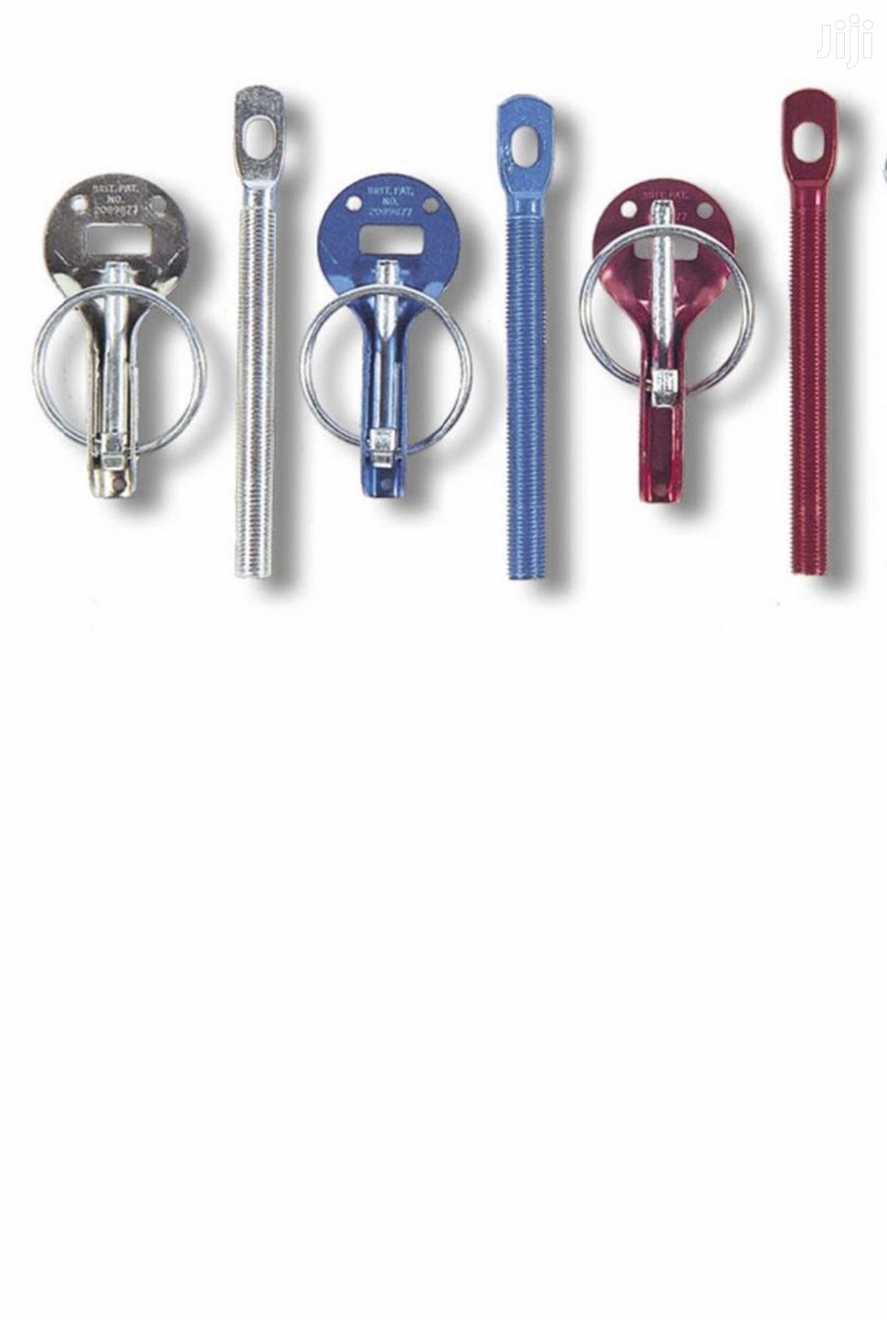 Bonnet Hood Pin Kit Rally Car Standard Sparco