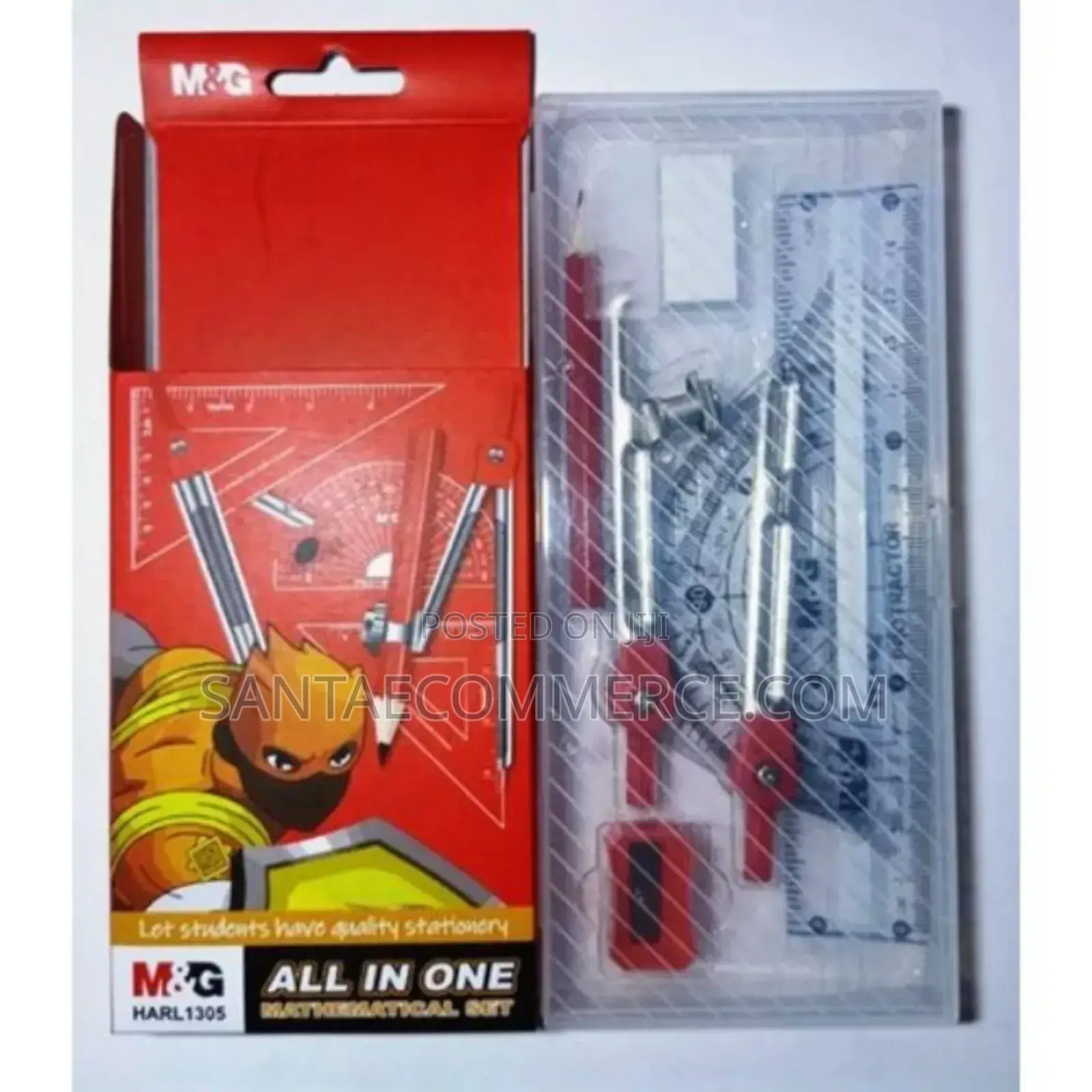 MG M G Clear Mathematical Set