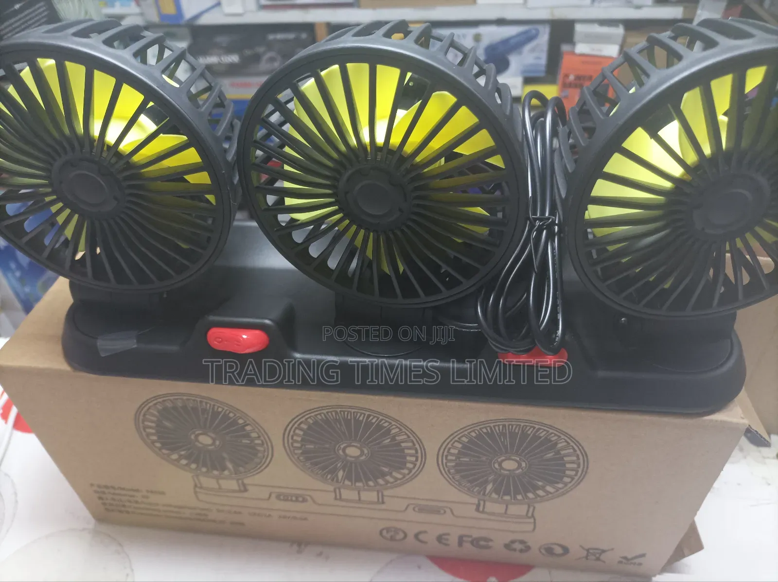 Car Dashboard Fan - 2 in 1