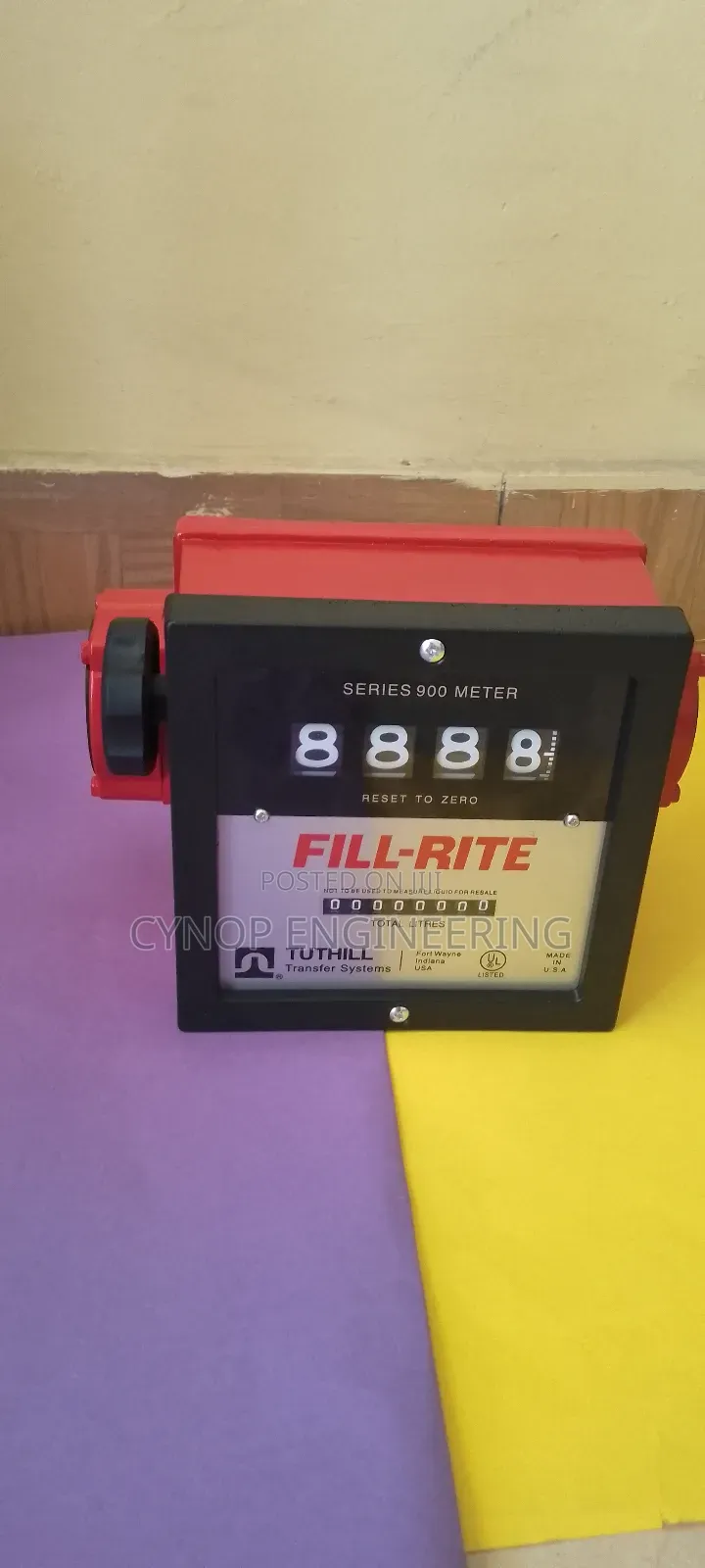 Heavy Duty Flow Meter by Fillrite