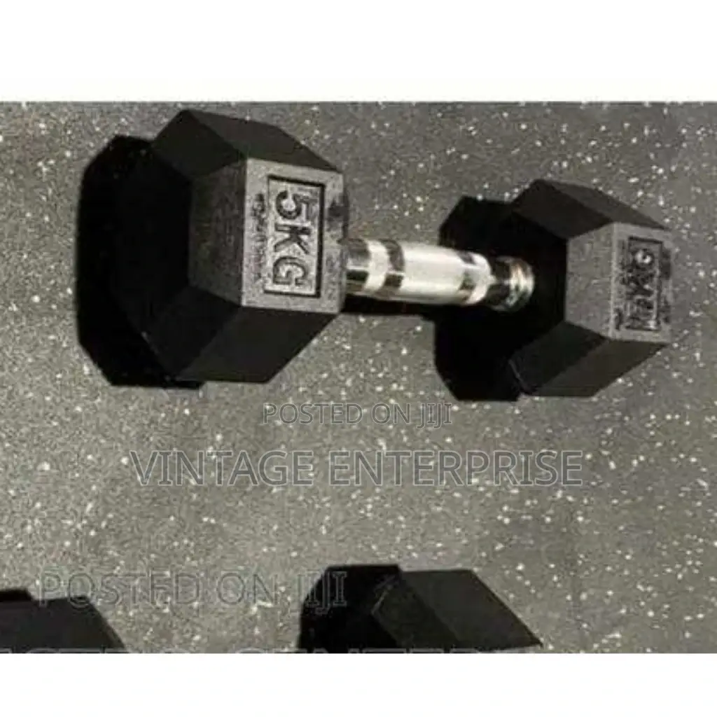 Hexagonal Dumbell ,Single Handed °°^^5kgs