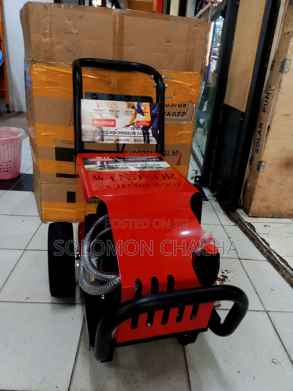 Windsor Uk High Pressure Washer 3000psi 3hp Electric