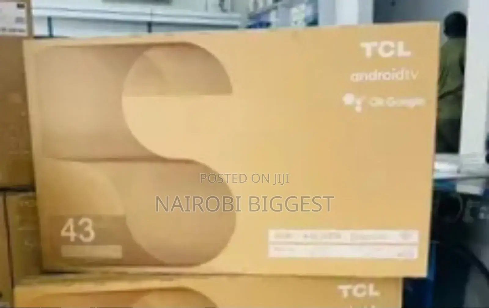 TCL 43" Smart Android Frameless Television