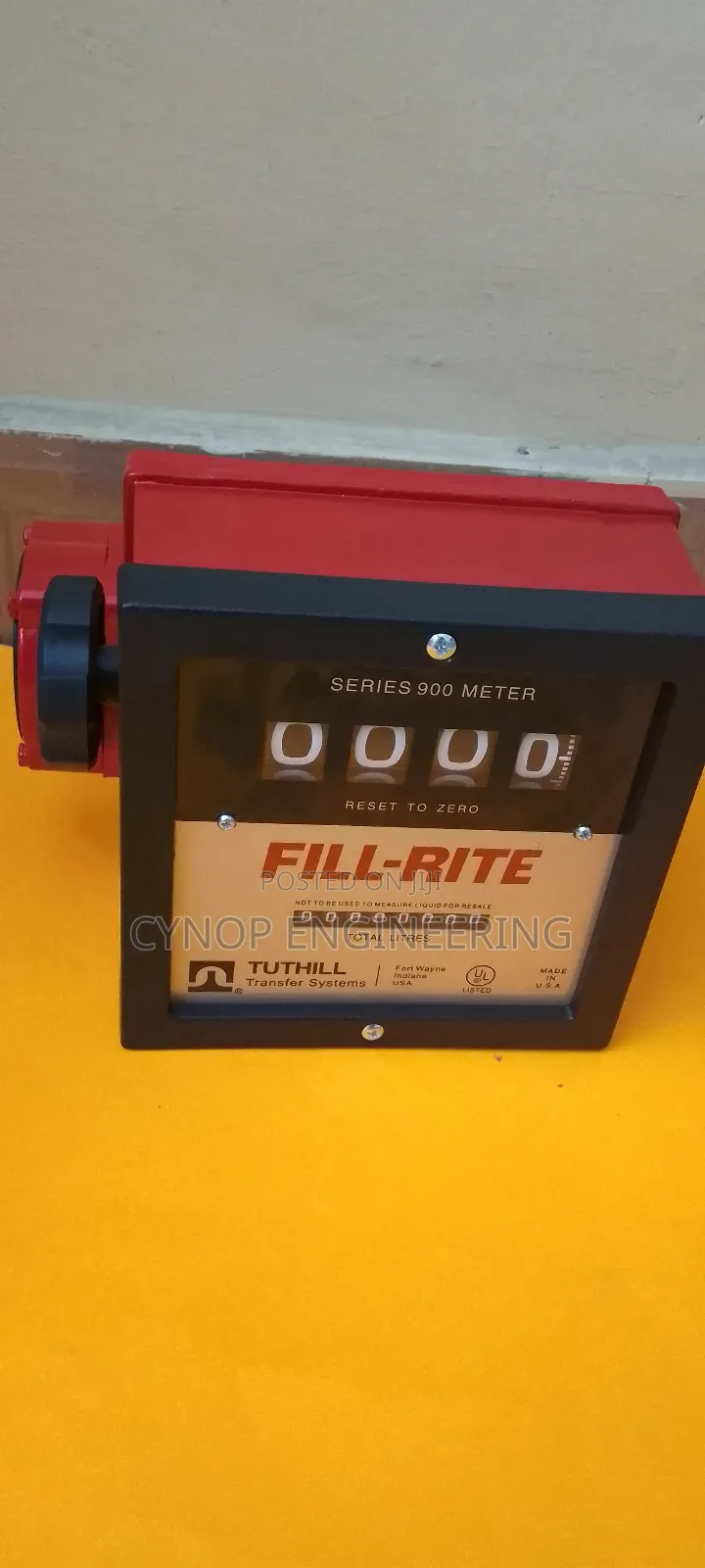 Reliable Fillrite Oil Flow Meter