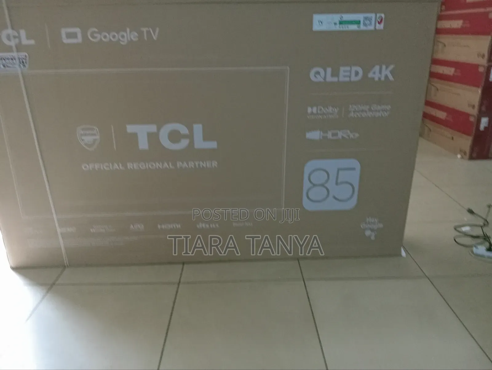 TCL 85" Smart Qled Uhd LED TV